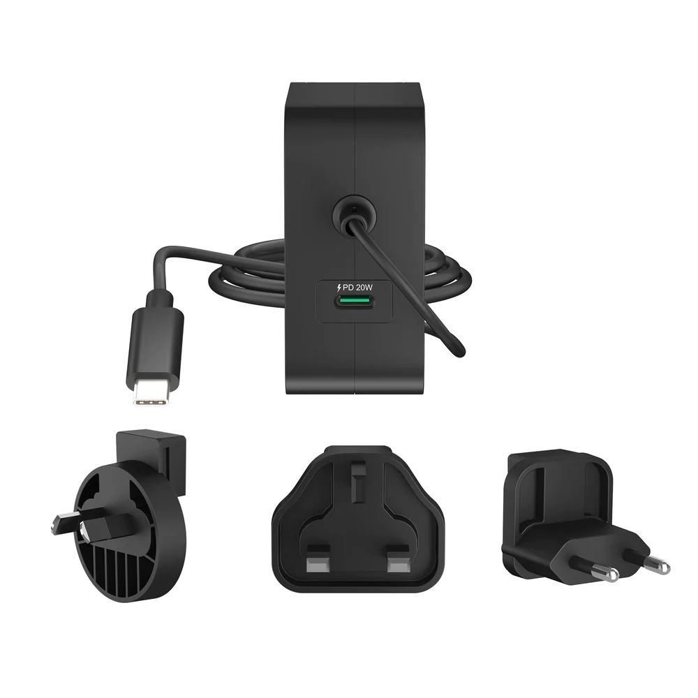 j5create JUP25102V 5-20V / 5A 102W Type-C univerzális hálózati notebook töltő