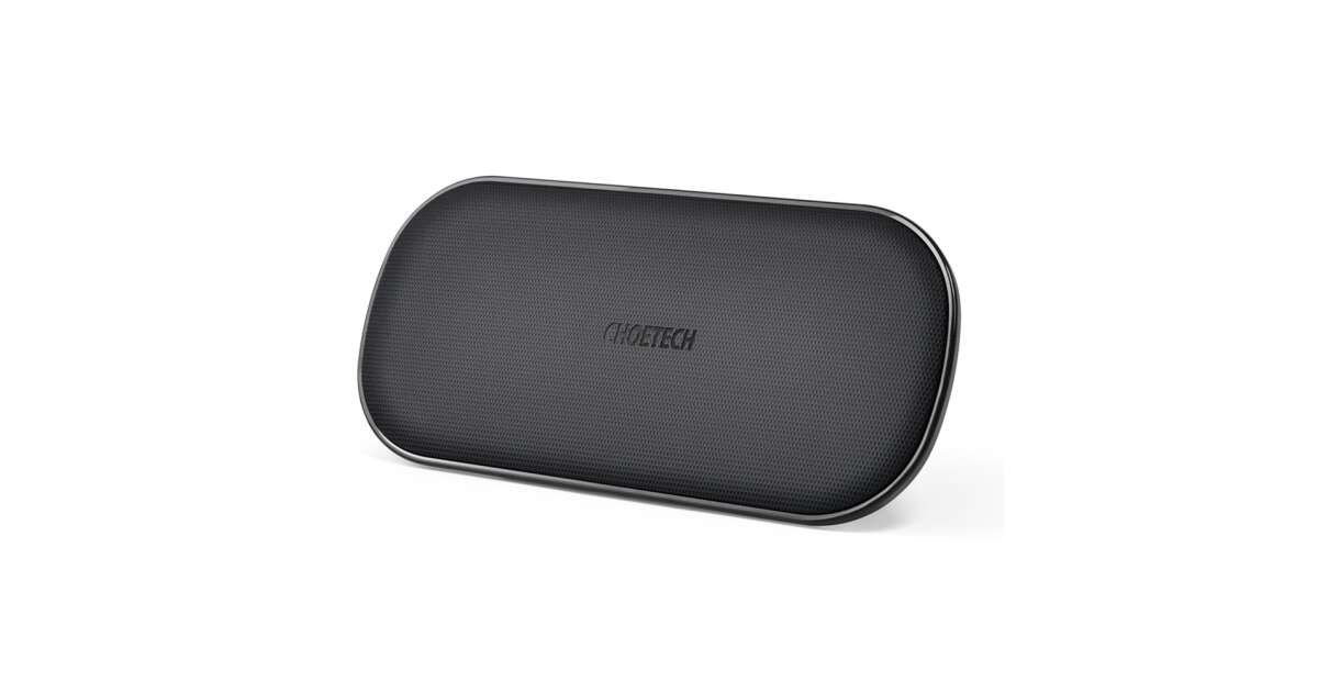 Choetech  T535-S Dual Wireless Fast Charger Black