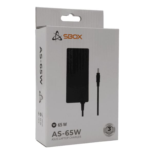 SBOX AS-65W 19V / 3,42A 65W 4x1,35mm Asus hálózati notebook töltő