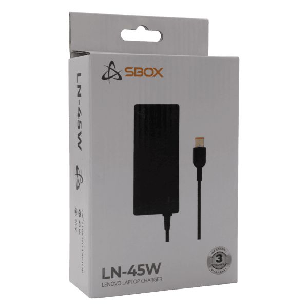 SBOX LN-45W 20V / 2,25A 45W Slim Tip Lenovo hálózati notebook töltő