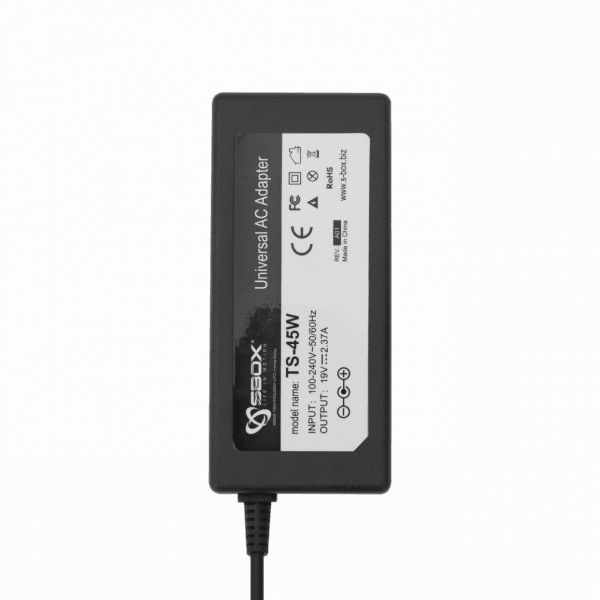 SBOX TS-45W 20V / 2,25A 45W 5,5x2,5mm Toshiba hálózati notebook töltő