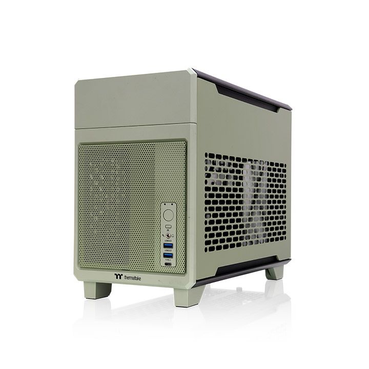 Thermaltake TR100 Mini Tower Chassis Matcha Green