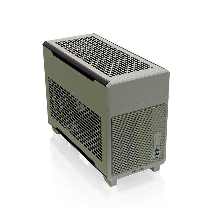 Thermaltake TR100 Mini Tower Chassis Matcha Green