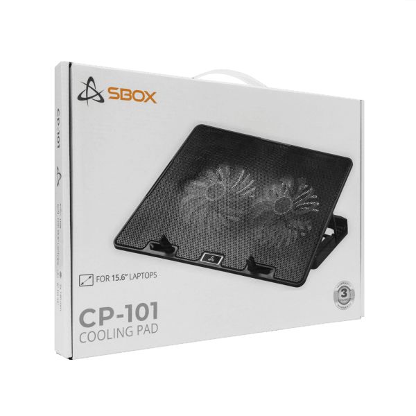 SBOX CP-101 Notebook hűtő Black
