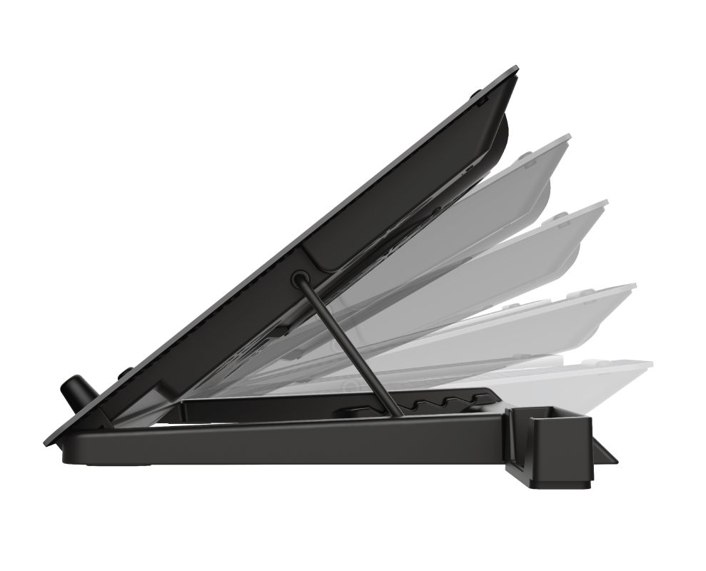 Trust GXT 1125 Quno Notebook hűtő Black