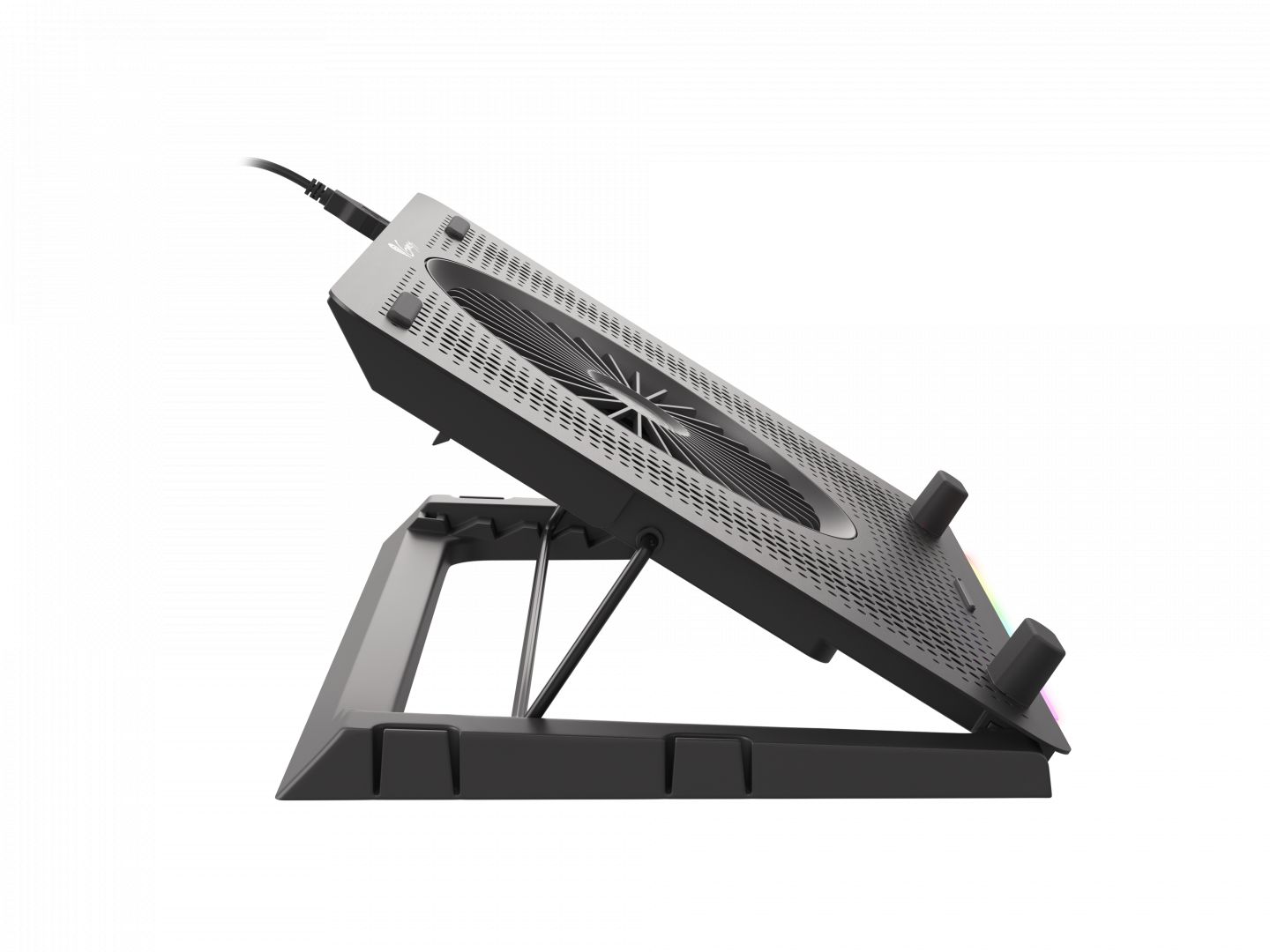 Genesis Oxid 450 RGB Notebook Hűtő Black