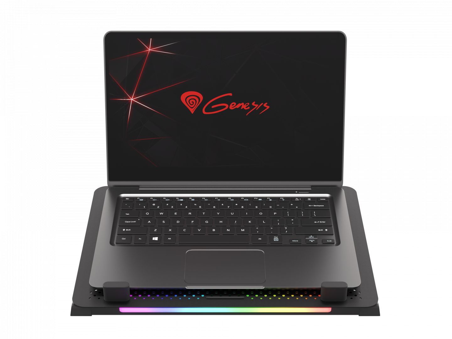 Genesis Oxid 450 RGB Notebook Hűtő Black