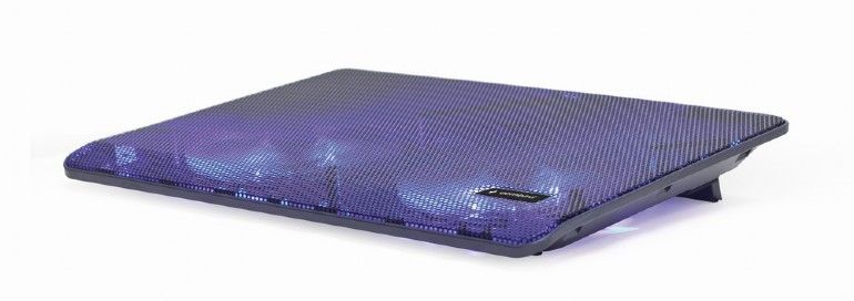 Gembird NBS-2F15-05 LED Notebook hűtő Black