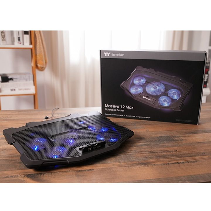 Thermaltake Massive 12 Max Notebook hűtő Black