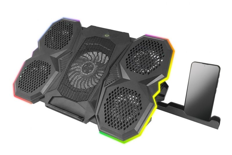 Esperanza Breva RGB Gamer Notebook Hűtő Black