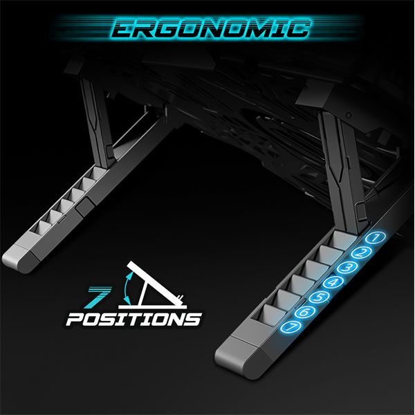 Spirit Of Gamer Airblade 500 RGB Notebook hűtő Black