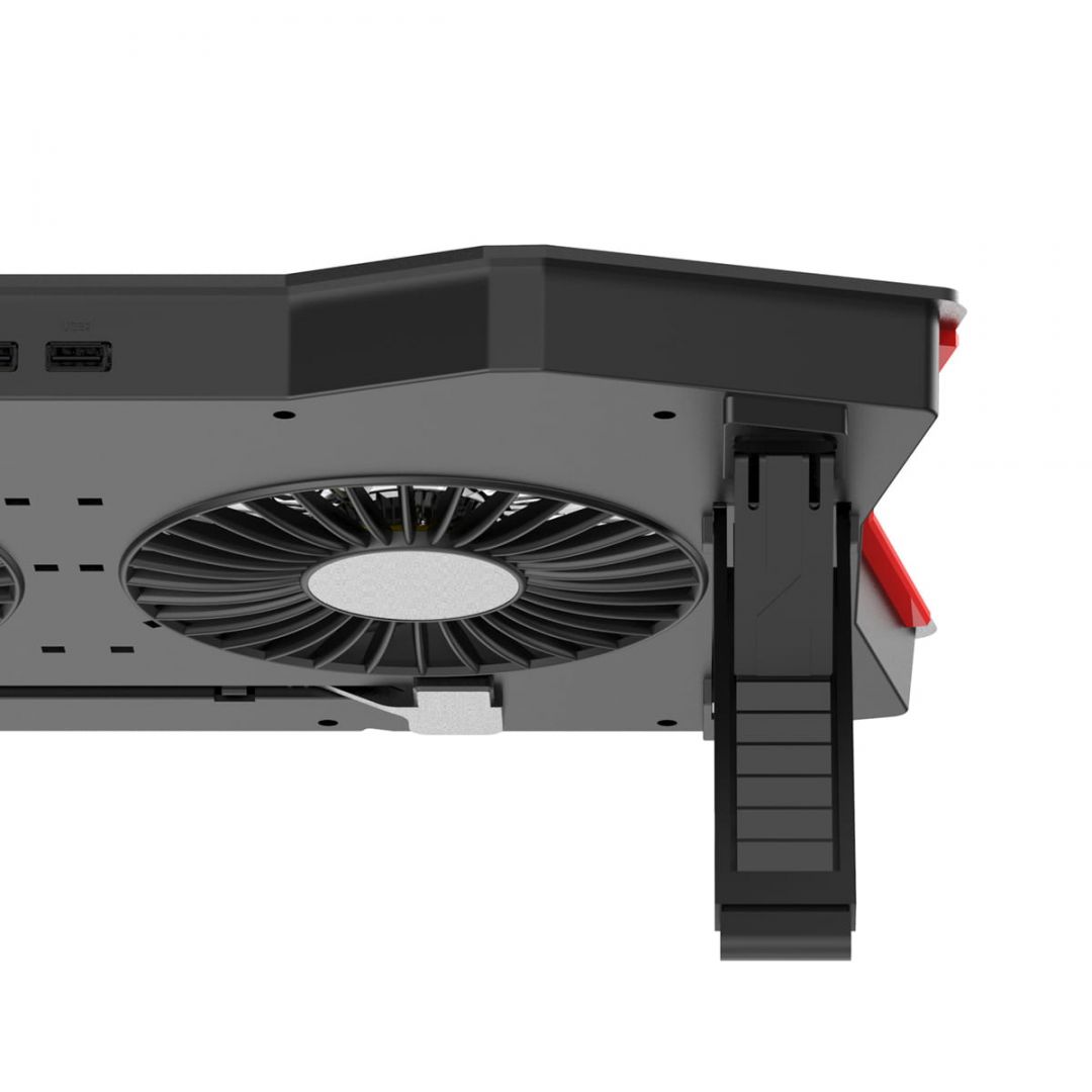 Platinet Omega Notebook Hűtő Black