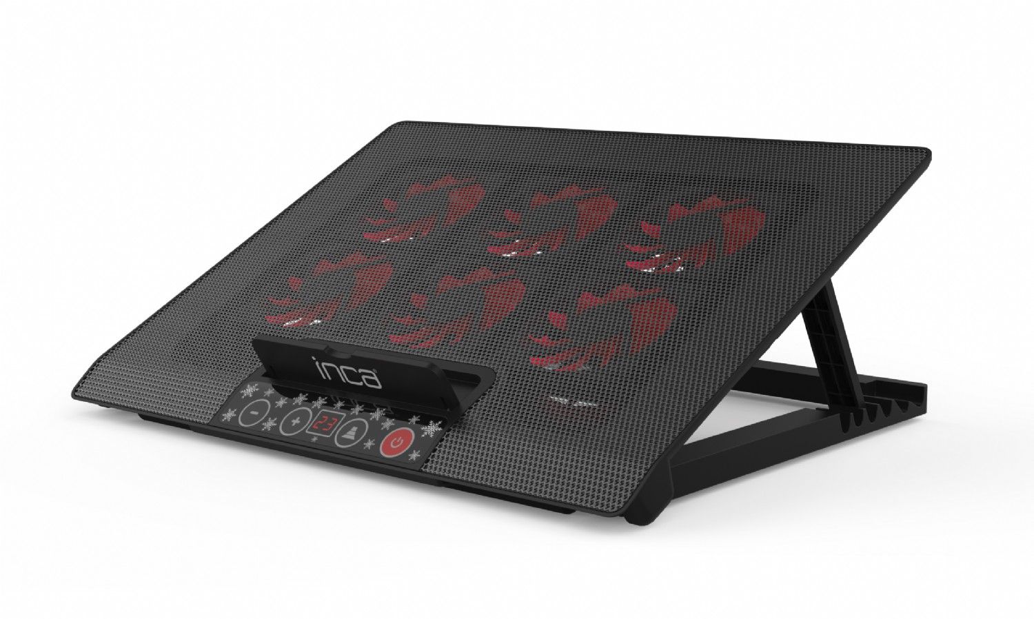 INCA INC-601GMS Gaming Notebook Hűtő Black