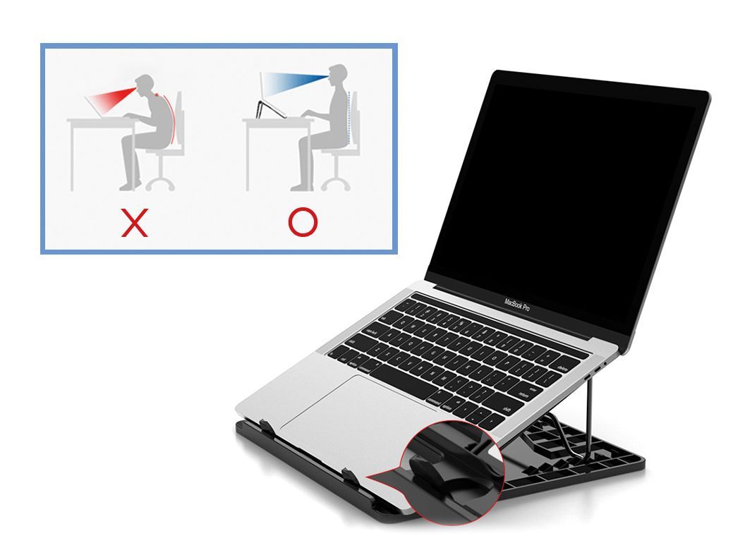 Conceptronic  THANA03B ERGO laptop hűtőpad Black