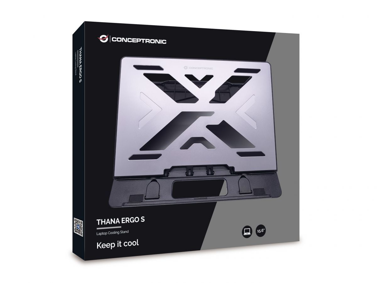 Conceptronic  THANA03G ERGO laptop hűtőpad