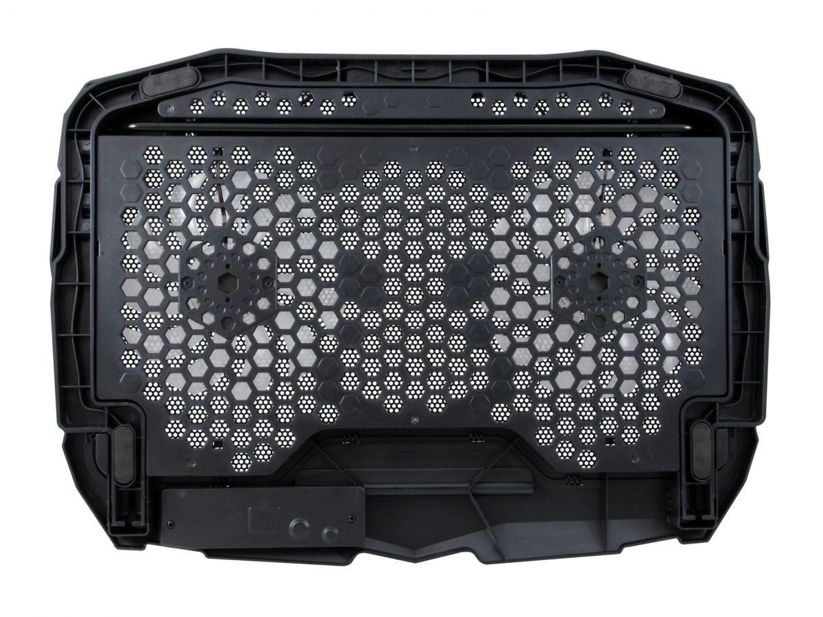 Conceptronic  THANA07B ERGO 2 ventilátoros laptop hűtőpad Black