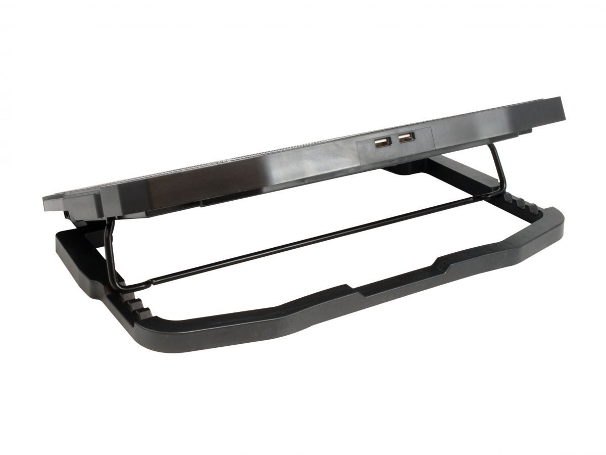 Conceptronic  THANA07B ERGO 2 ventilátoros laptop hűtőpad Black