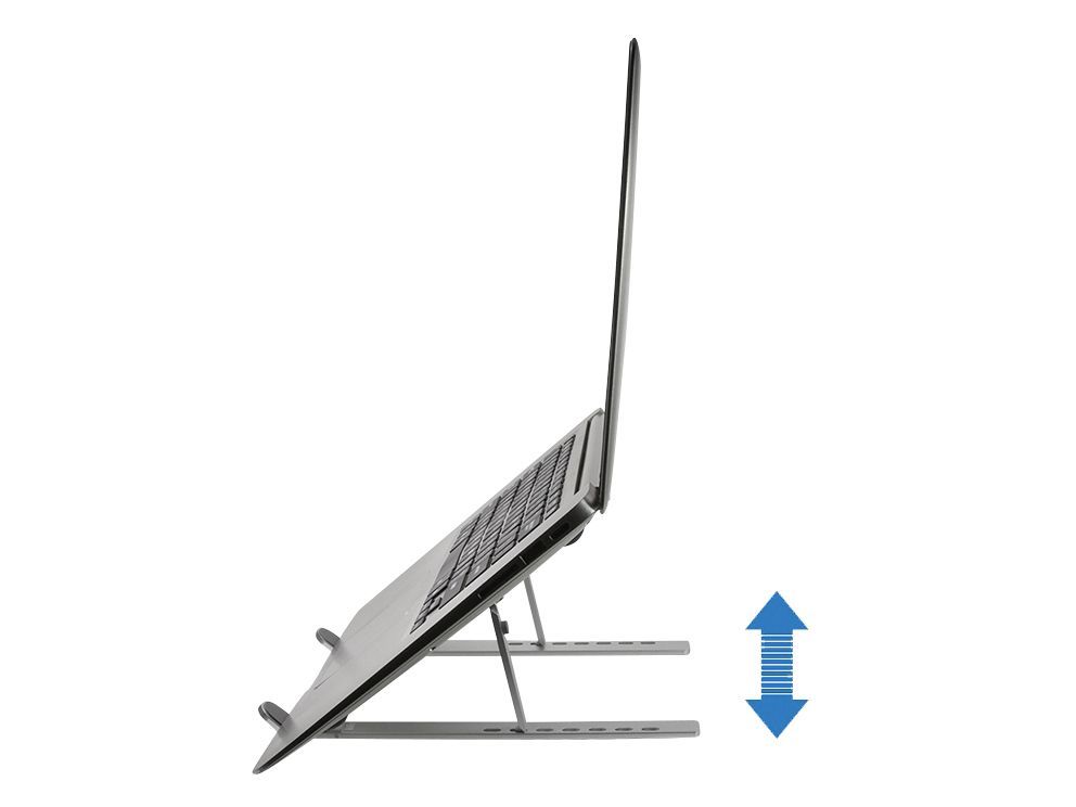 Conceptronic  THANA04S ERGO Összecsukható Alumínium Laptop állvány Silver