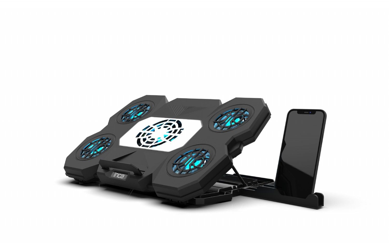 INCA INC-614GMS Gaming Notebook Hűtő Black