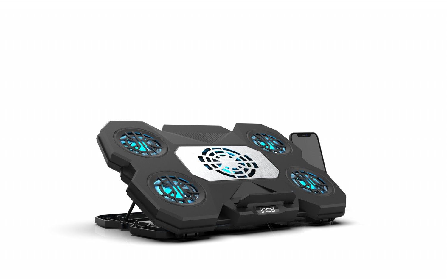 INCA INC-614GMS Gaming Notebook Hűtő Black