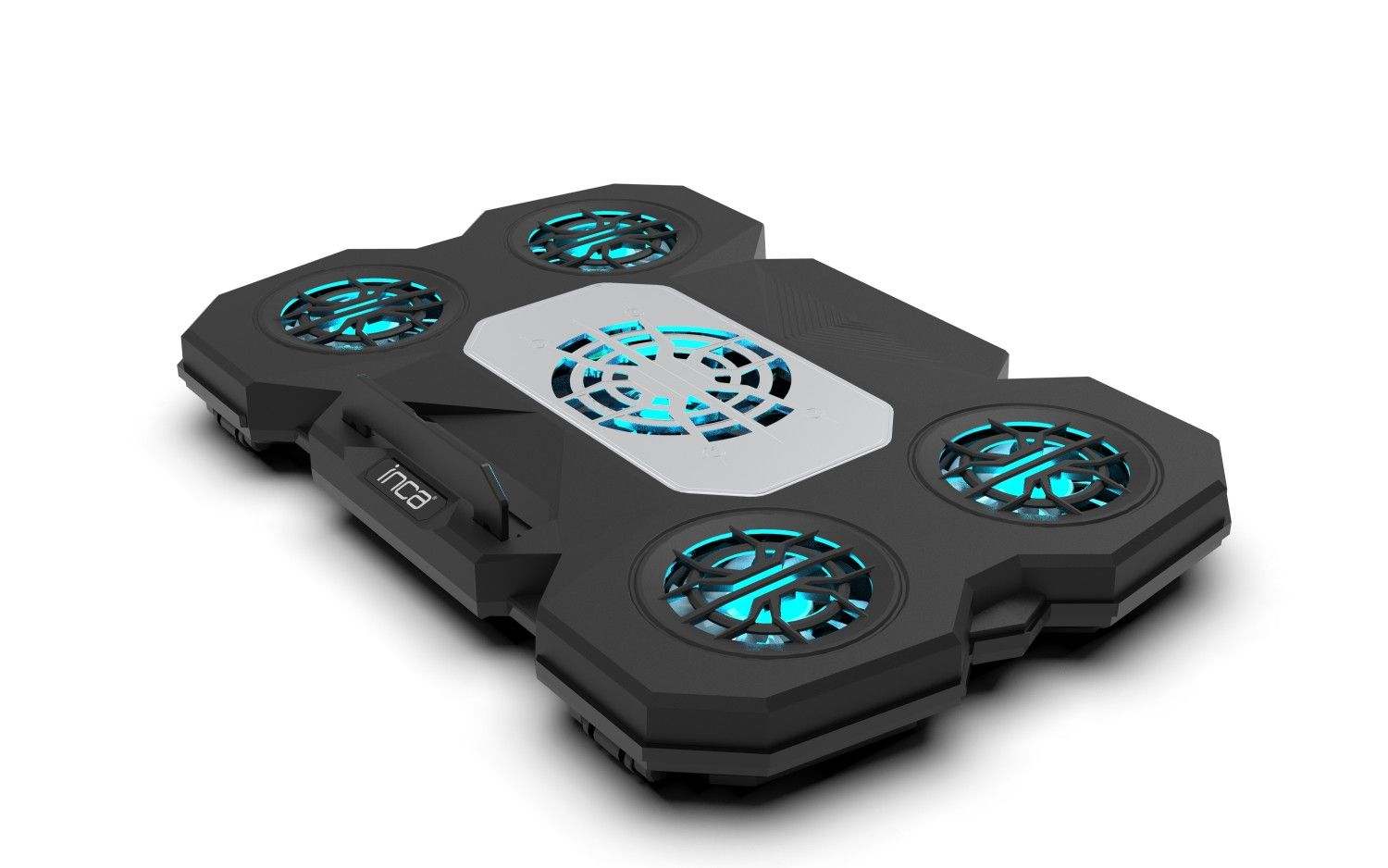 INCA INC-614GMS Gaming Notebook Hűtő Black