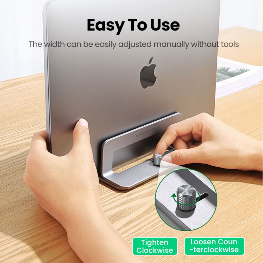 UGREEN Vertikális Notebook hűtő Silver