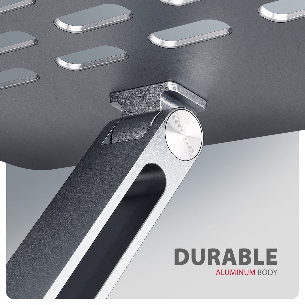 AXAGON STND-LQ Alumínium HQ állvány 16