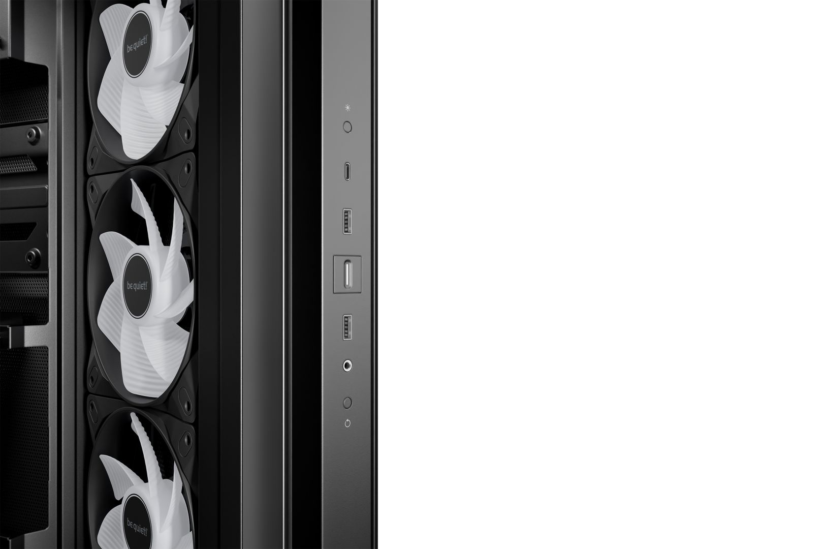 Be quiet! Light Base 500 LX Tempered Glass Black