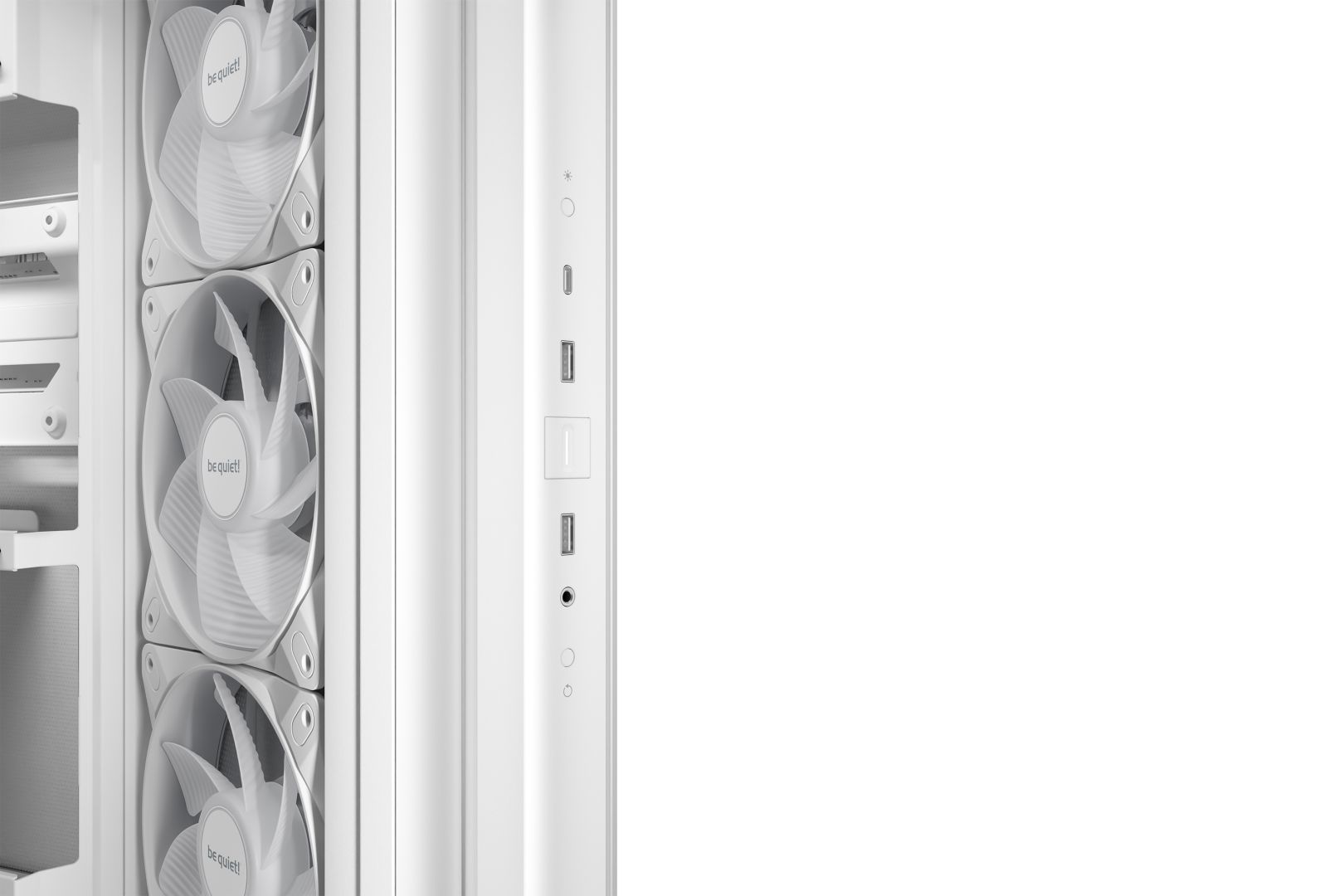 Be quiet! Light Base 500 LX Tempered Glass White