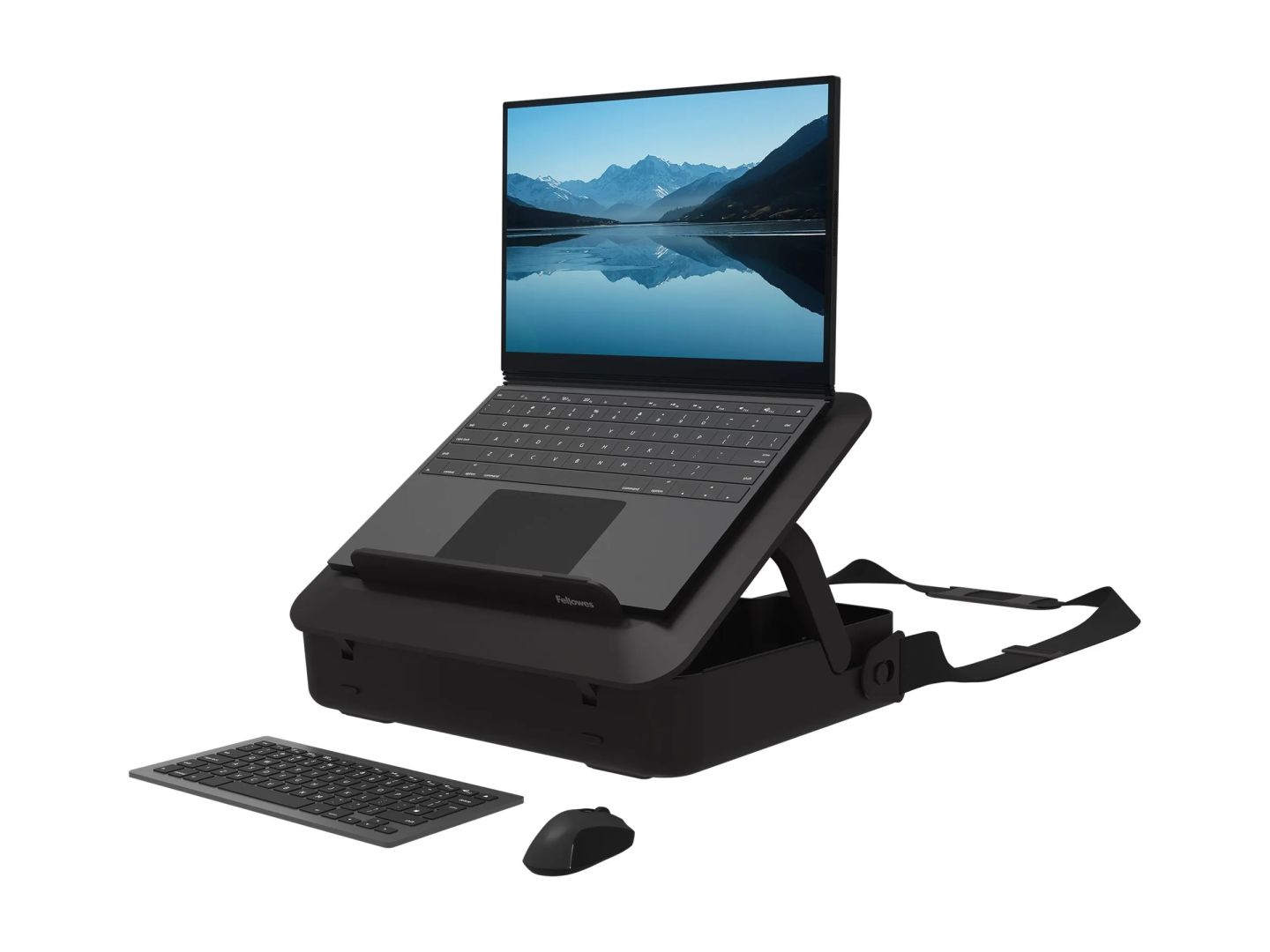 Fellowes Breyta 2 in 1 Notebook állvány és táska Black