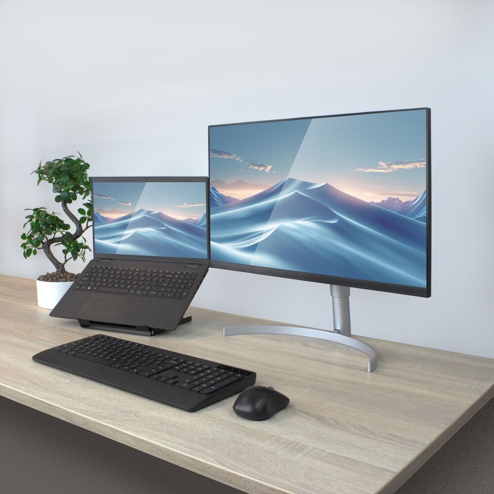 ACT AC8145 Összecsukható laptop állvány 5 állítható magasságú pozícióval