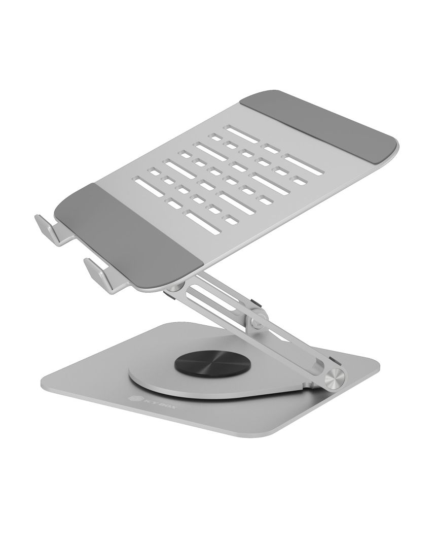 Raidsonic IcyBox IB-NH300-R Height adjustable & rotatble notebook stand for notebooks up to 17