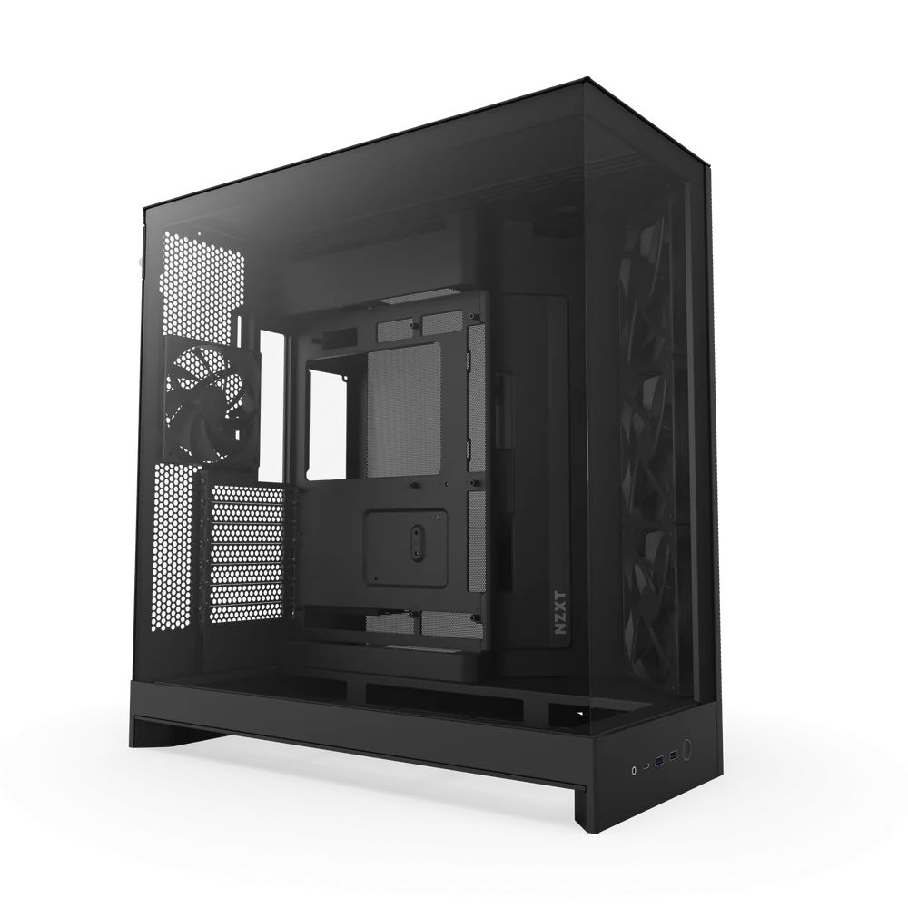 NZXT H9 Flow (2025) Tempered Glass Black