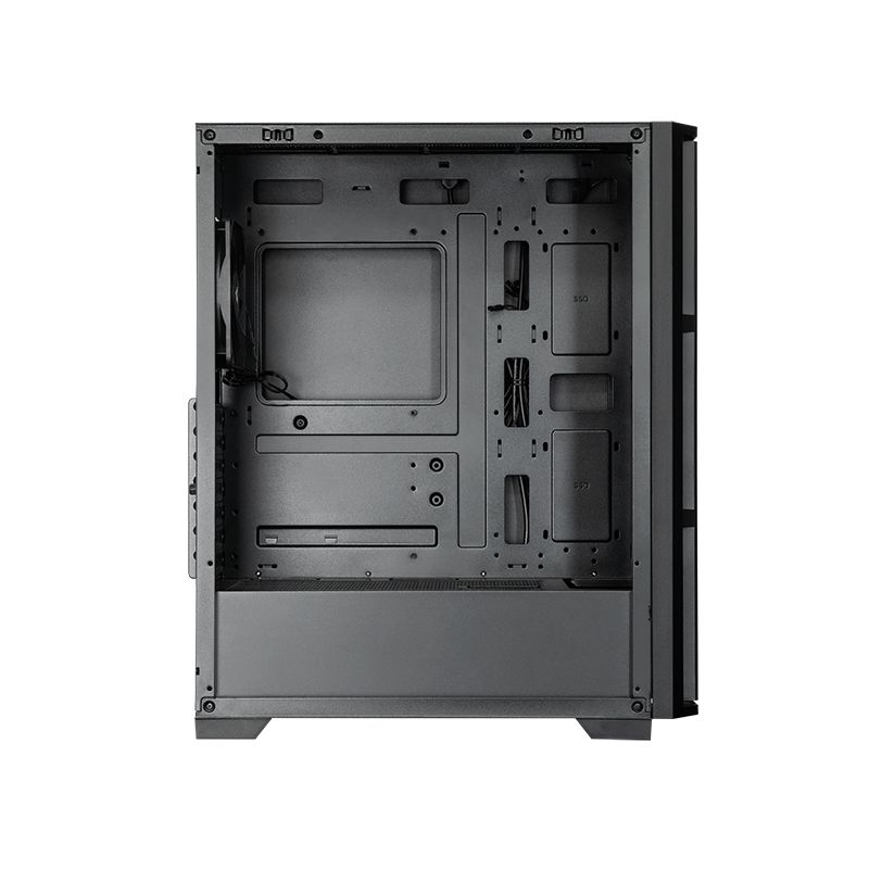 Chieftec Pro Midi TG Tempered Glass Black