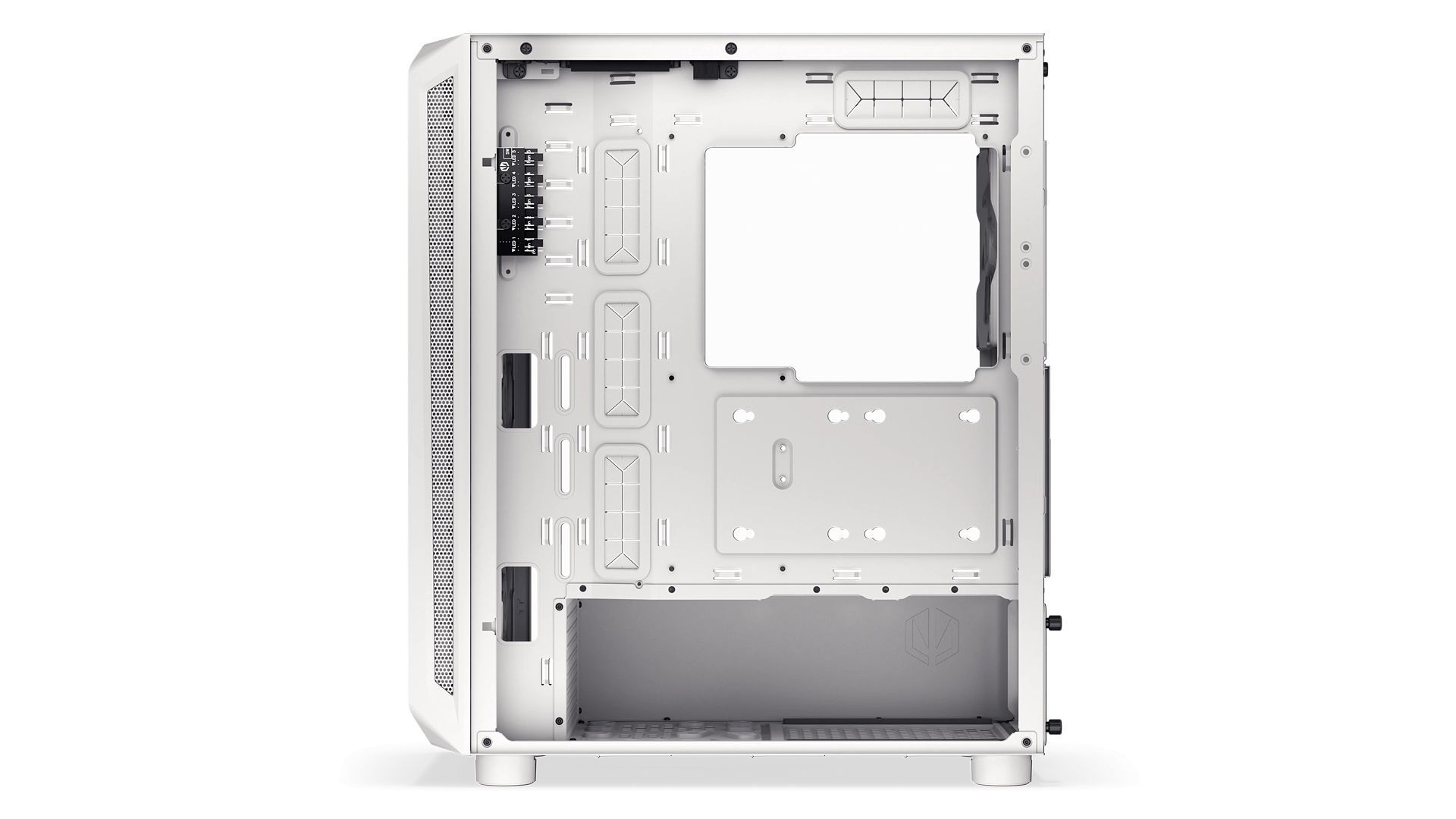 Endorfy Arx 500 ARGB Tempered Glass White