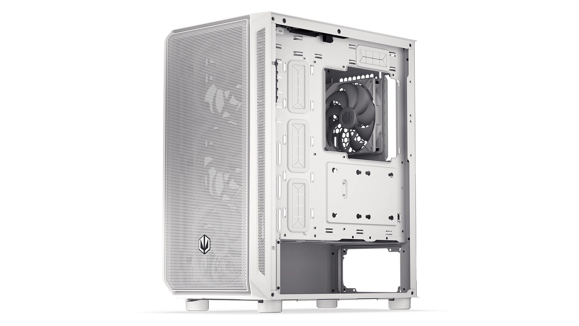 Endorfy Arx 500 ARGB Tempered Glass White