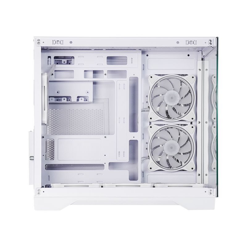Chieftec Visio Tempered Glass White