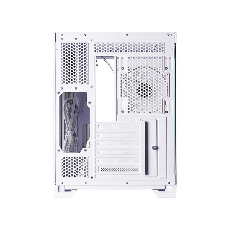 Chieftec Visio Tempered Glass White
