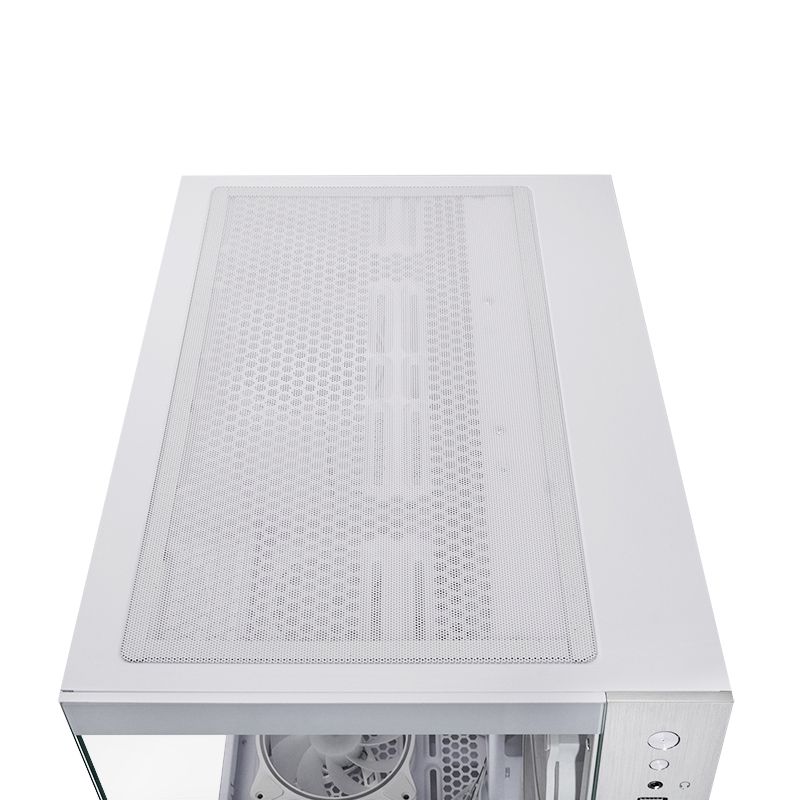 Chieftec Visio Tempered Glass White