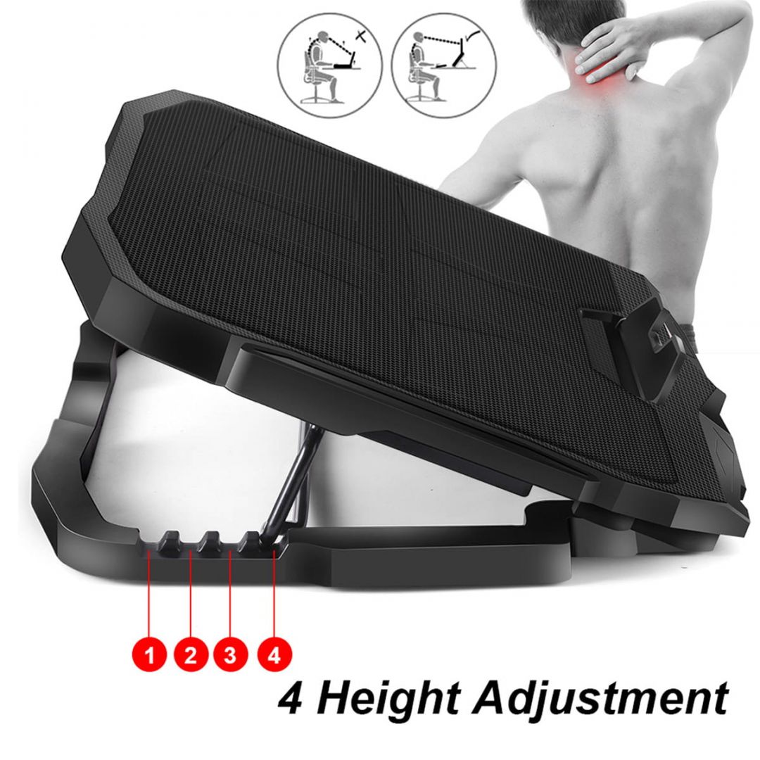 Platinet PLCP4FB Notebook Hűtő Black