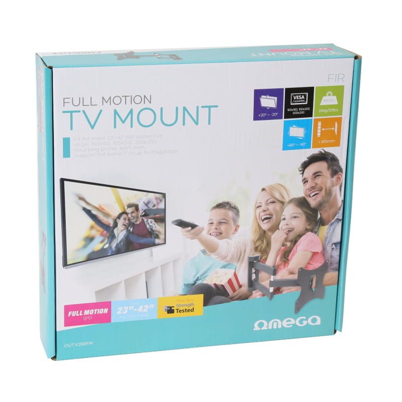 Platinet Omega TV Bracket Max Vesa 200 Black
