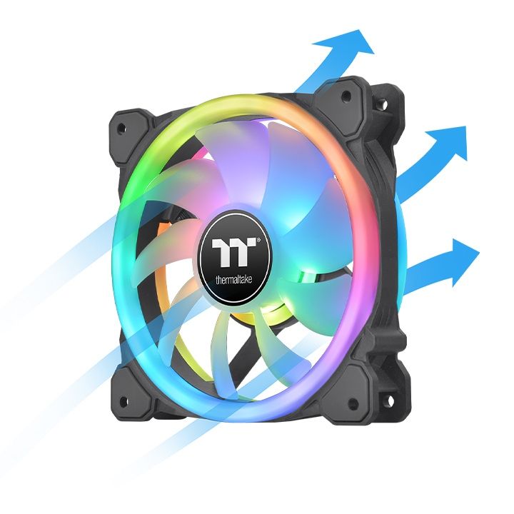 Thermaltake SWAFAN 14 RGB Radiator Fan (3-Fan Pack)