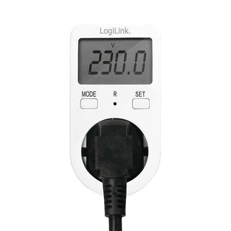 Logilink EM0002A Fogyásztásmérő White