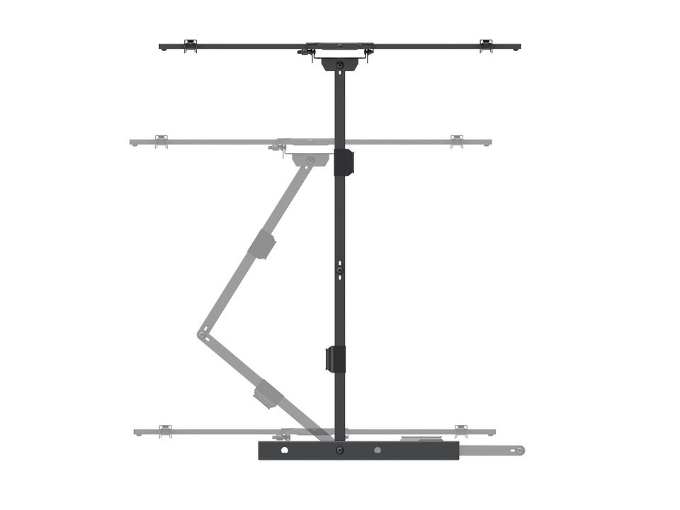 Multibrackets M Universal Long Reach Arm 1010mm HD Single 42-75