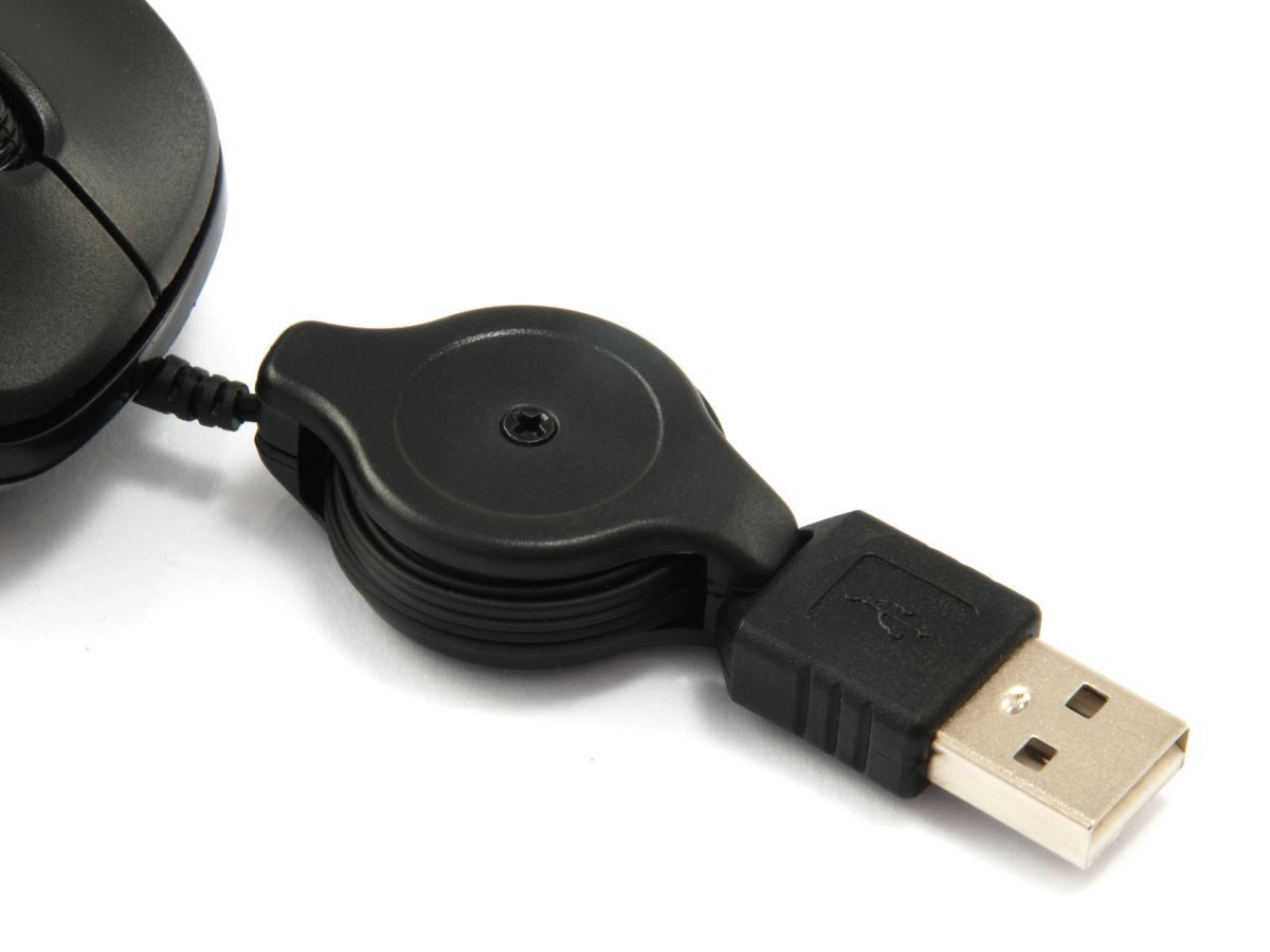 EQuip Optical Travel Mouse Black