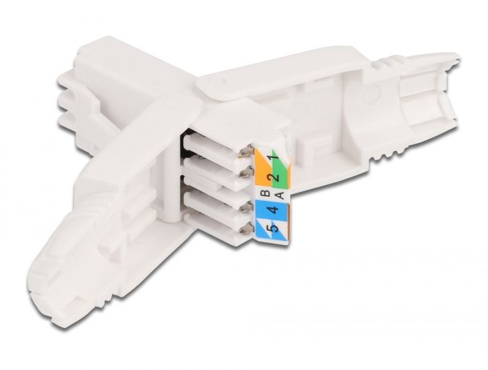 DeLock RJ45 plug Cat.6A UTP toolfree