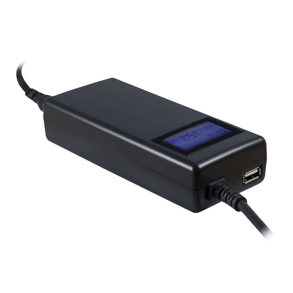 Inter-Tech Nitrox NB-90U REV.2.0 12-22V / 5A 90W univerzális hálózati notebook töltő