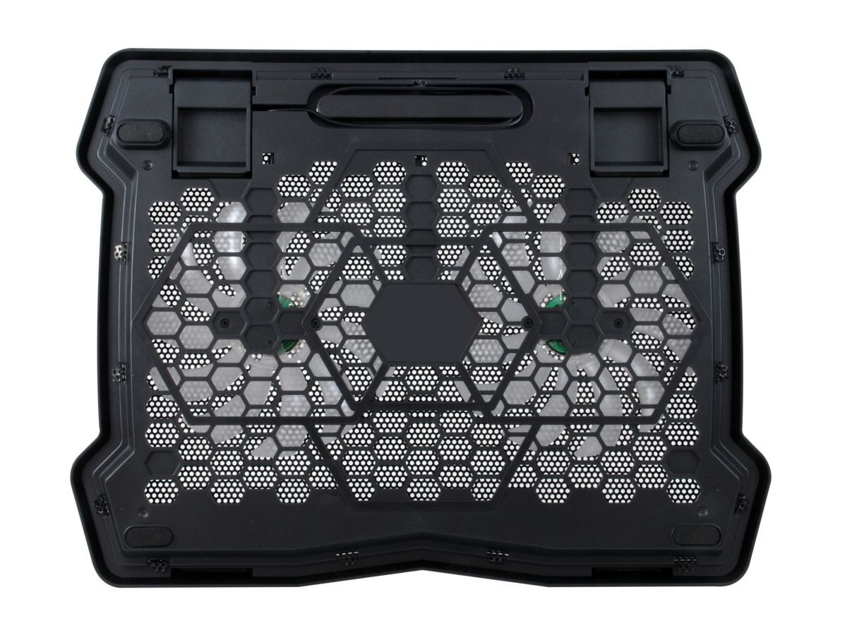 Conceptronic  THANA06B 2 ventilátoros laptop hűtőpad Black
