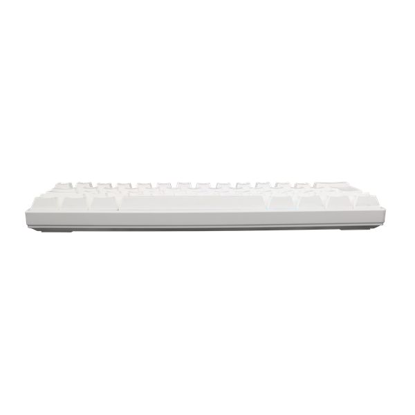 White Shark GK-2022W Shinobi Brown Switches Mechanical 60% Gaming Keyboard White US