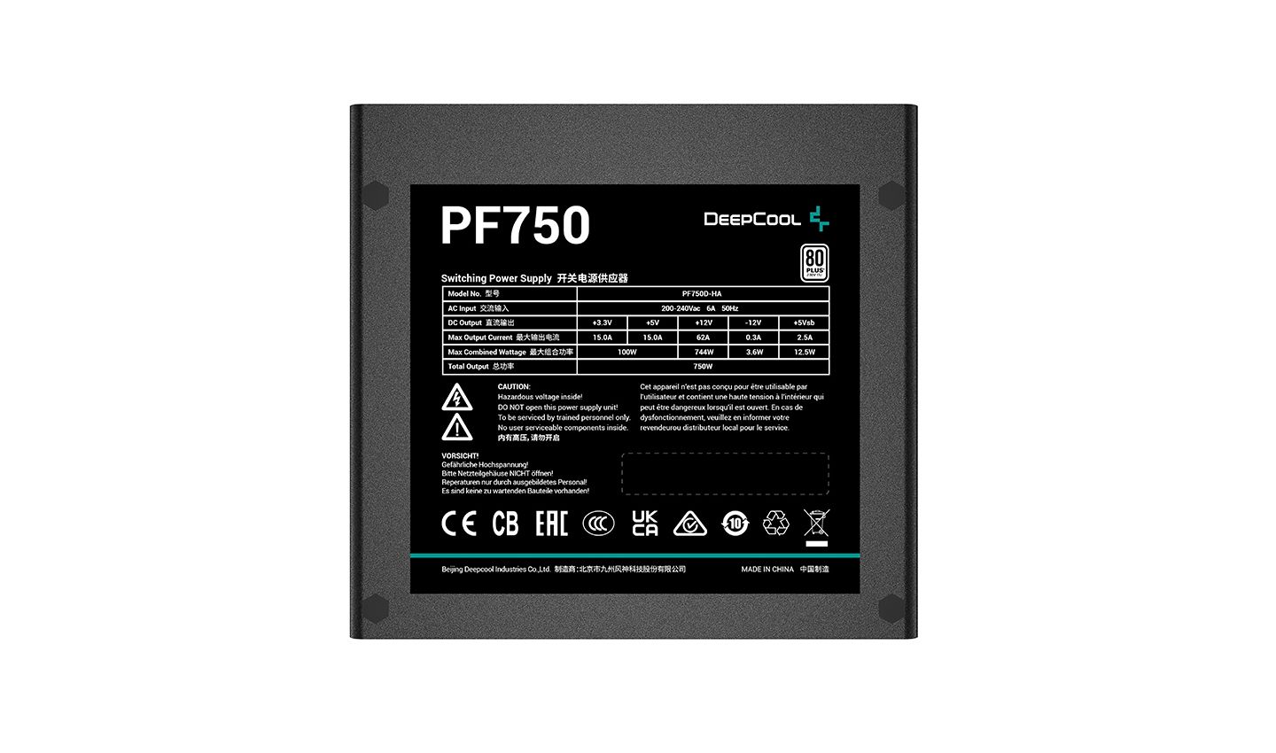 DeepCool 750W 80+ PF750 